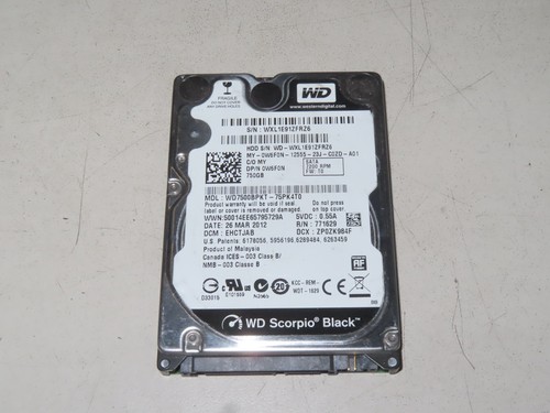 Western digital 750gb - digital,