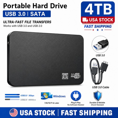 Portable 5in 4tb hdd - portable,