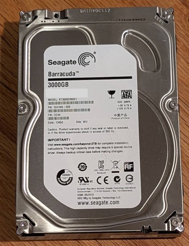 Seagate barracuda 3tb - seagate,